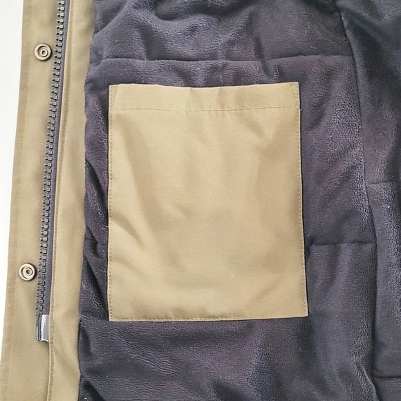 Wuxly (formerly Wully) Doe Army Green Vegan Parka - Size Small - Picture 9 of 15